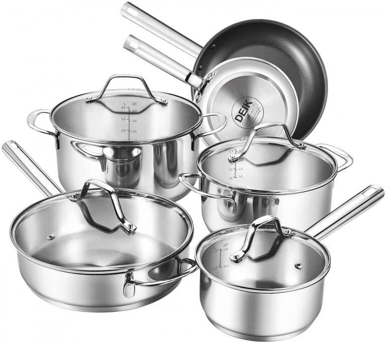 Meilleure batterie de cuisine pour induction Comparatif & Avis 2021