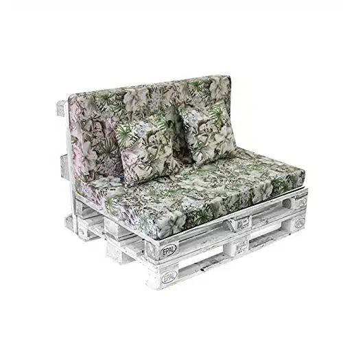 Meilleur coussin palette fleuri