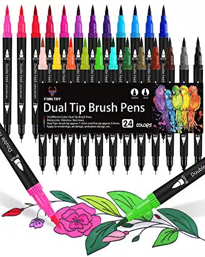 Meilleurs feutres de coloriage double pointe