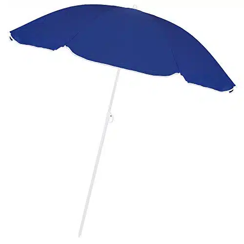 Meilleur parasol de plage bleu