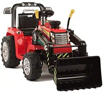 Meilleur tracteur électrique rouge