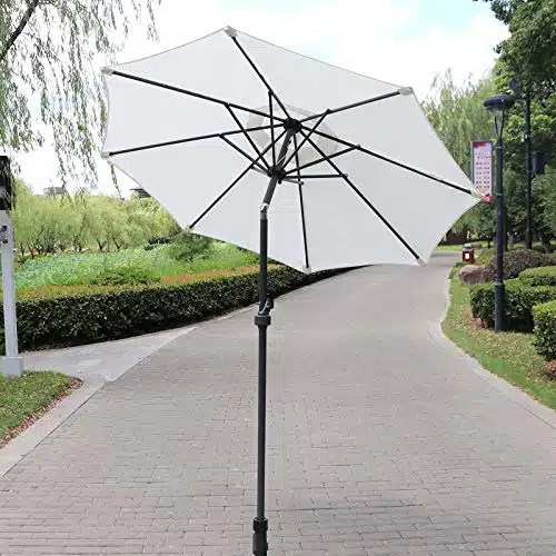 Meilleur parasol de plage blanc