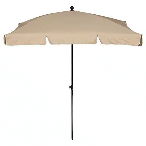 Meilleur demi parasol rectangulaire