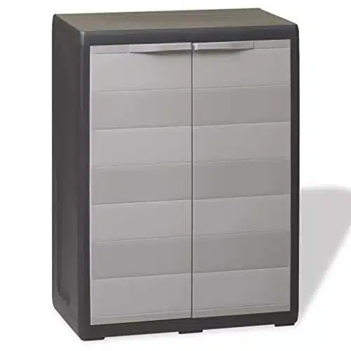 Meilleure armoire de jardin grise
