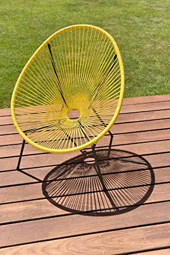 Meilleur fauteuil Acapulco jaune