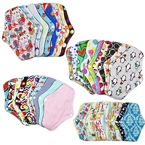 Meilleures serviettes hygiéniques lavables bambou