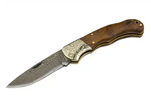 Meilleur couteau de poche damas
