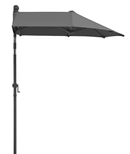 Meilleur demi parasol gris