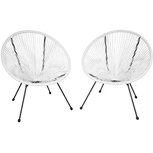 Meilleur fauteuil Acapulco blanc