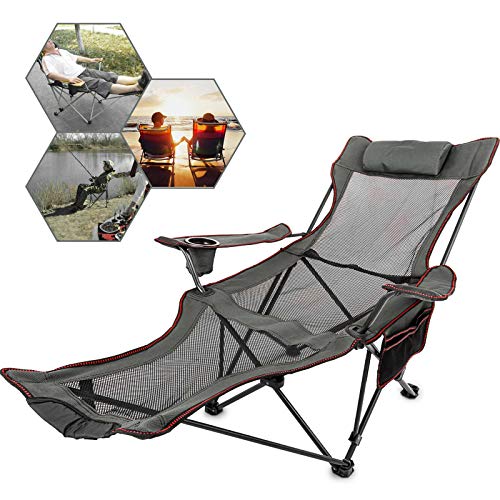 Meilleure chaise de camping avec repose-pied