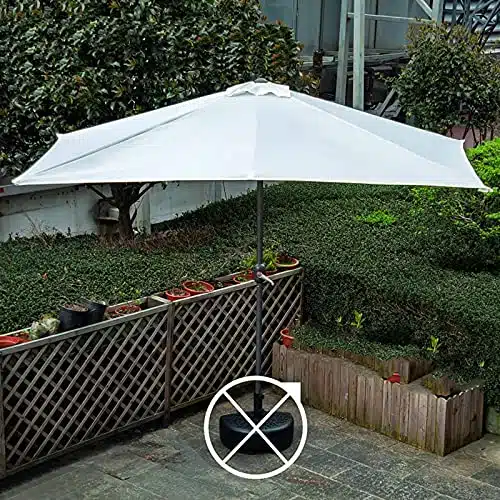 Meilleur demi parasol carré