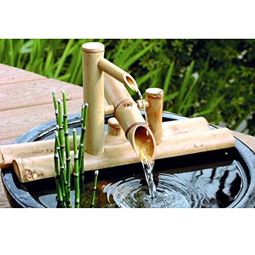 Meilleure fontaine de jardin bambou