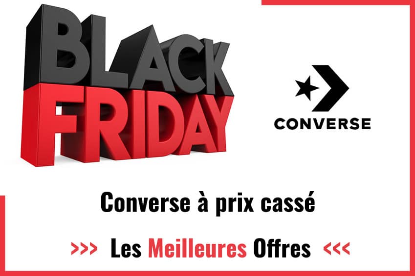 Offres Black Friday Converse 2024 : Des vêtements stylés à bas prix