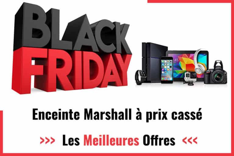 Black Friday enceinte Marshall 2024 Jusqu'à 90 de réduction