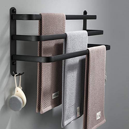 Umi par Petit Porte-serviettes 23 CM Porte-serviettes de Salle de Bain Porte-serviettes de Cuisine Cintre 304 en Acier Inoxydable Antirouille Support Mural Noir Mat A2000S23DG-BK Umi par Petit Porte-serviettes 23 CM Porte-serviettes de Salle de Bain Porte-serviettes de Cuisine Cintre 304 en Acier Inoxydable Antirouille Support Mural Noir Mat A2000S23DG-BK