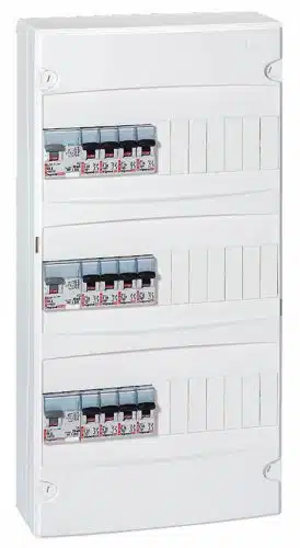 Tableau électrique 3 rangées