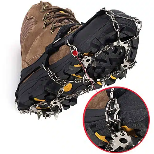 Meilleurs crampons antiglisse pour chaussures