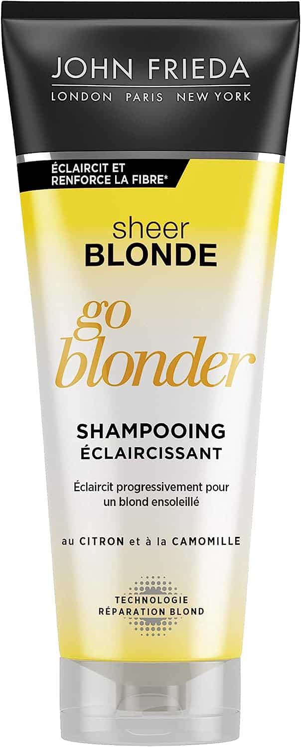 meilleurs shampoings éclaircissants